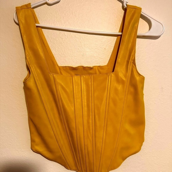 7 for all mankind corset top S - Picture 2 of 7